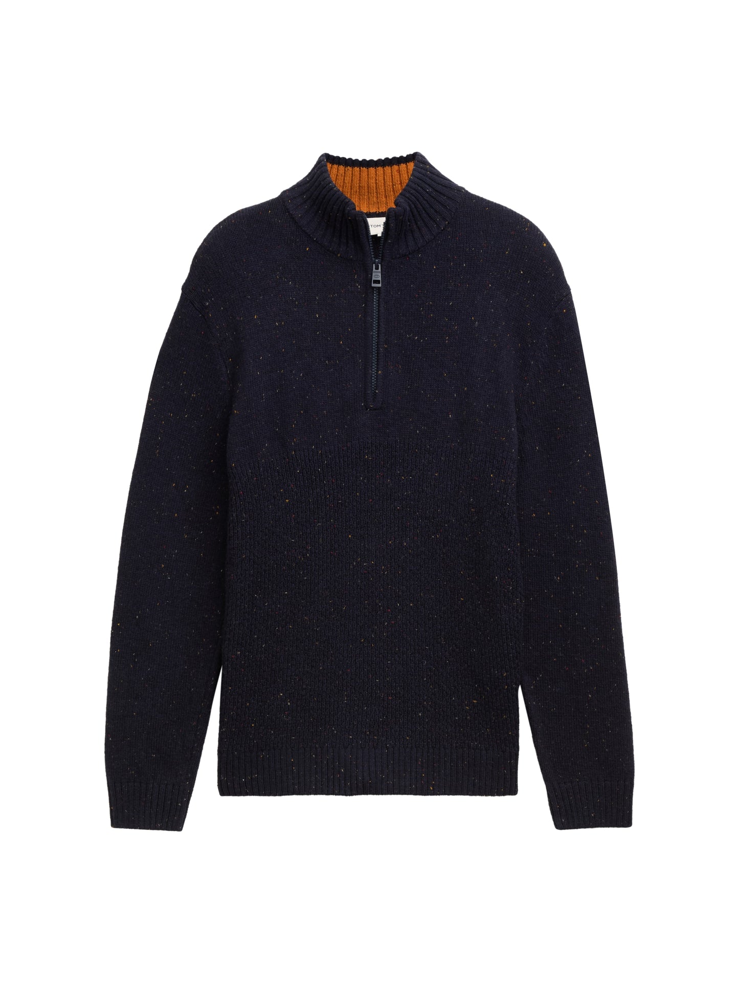 Troyer Pullover mit Strukturmix