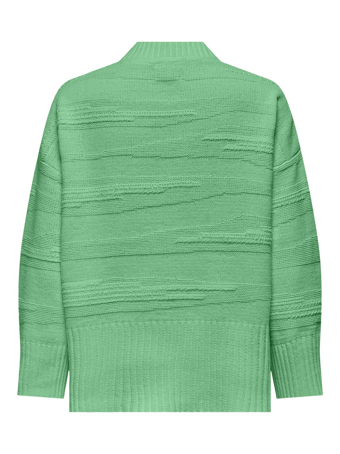 ONLIMA LS LOOSE STRUC HIGHNECK CC KNT