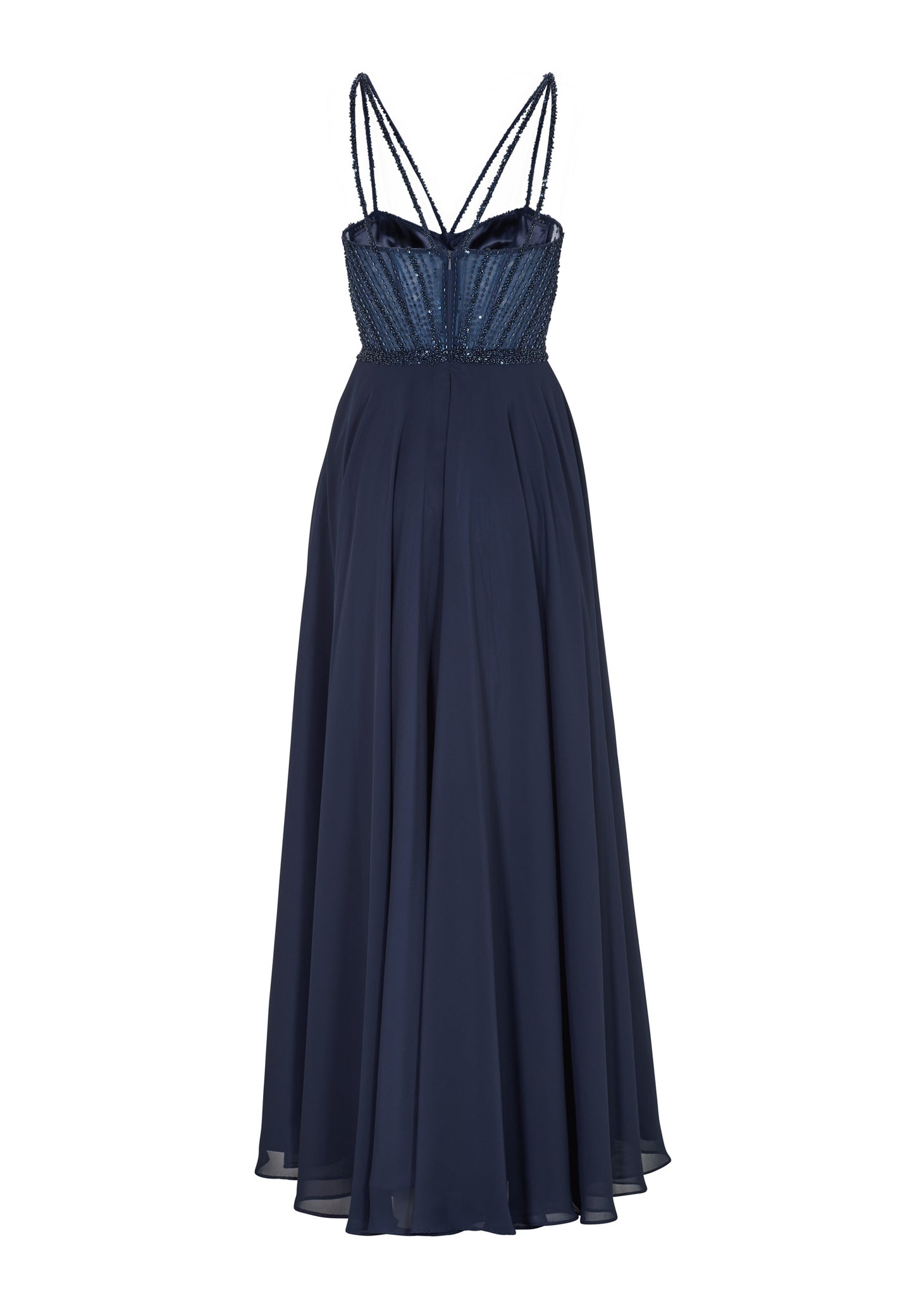 Corsagenkleid im See-Through-Look