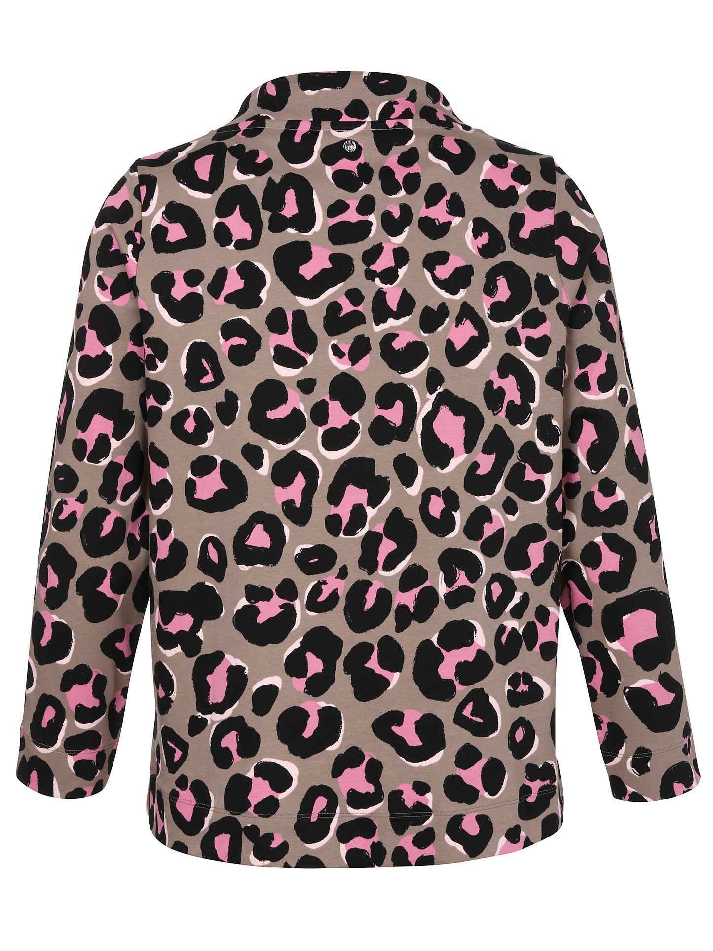 Sweatshirt Kragen 1/1 Arm Druck