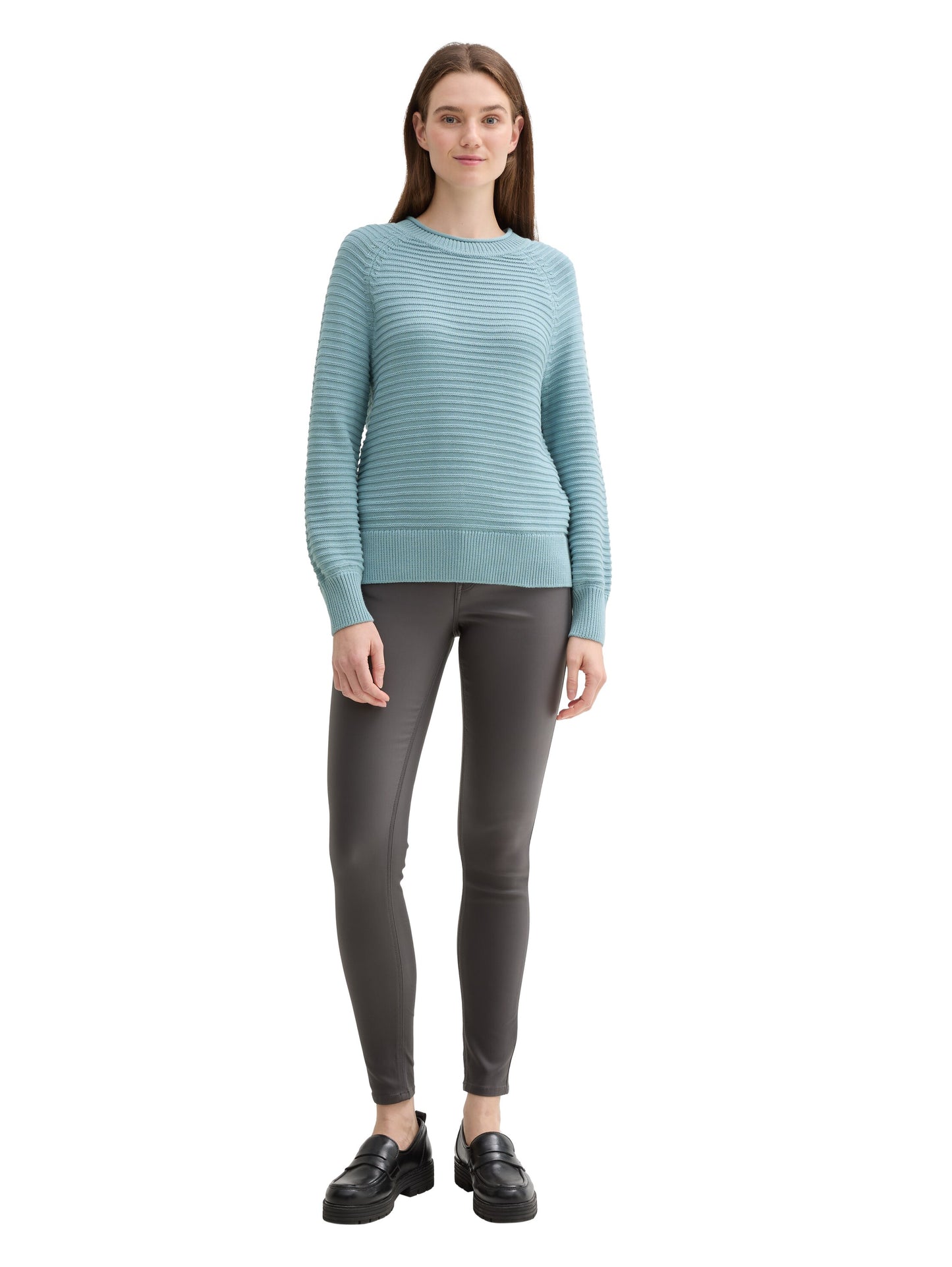 Strickpullover mit Struktur