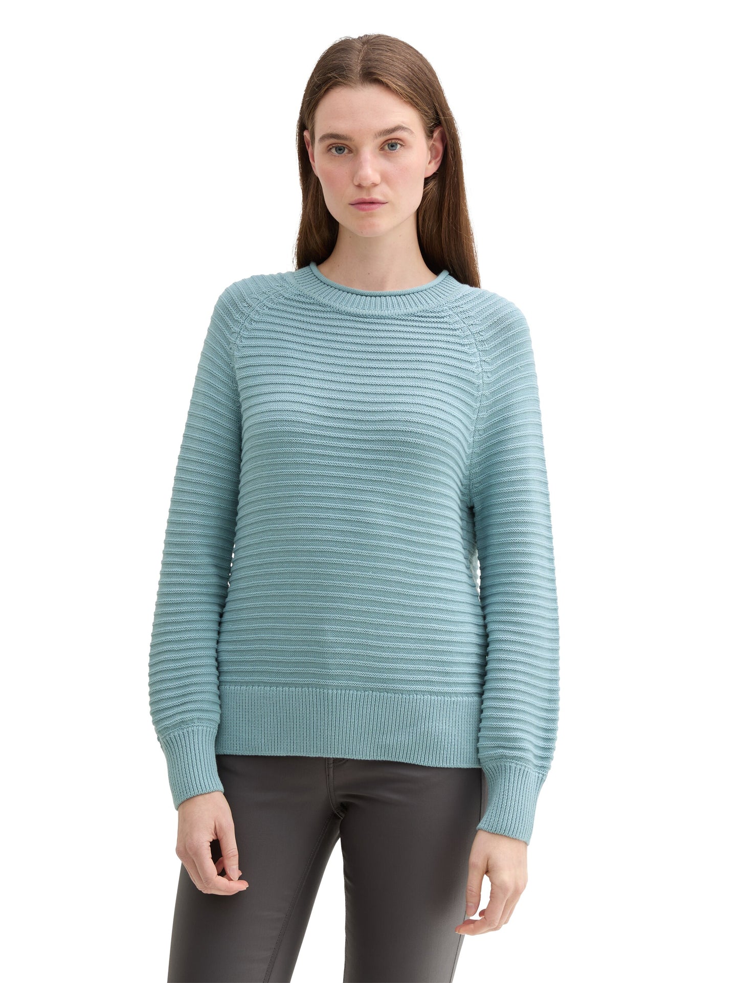Strickpullover mit Struktur