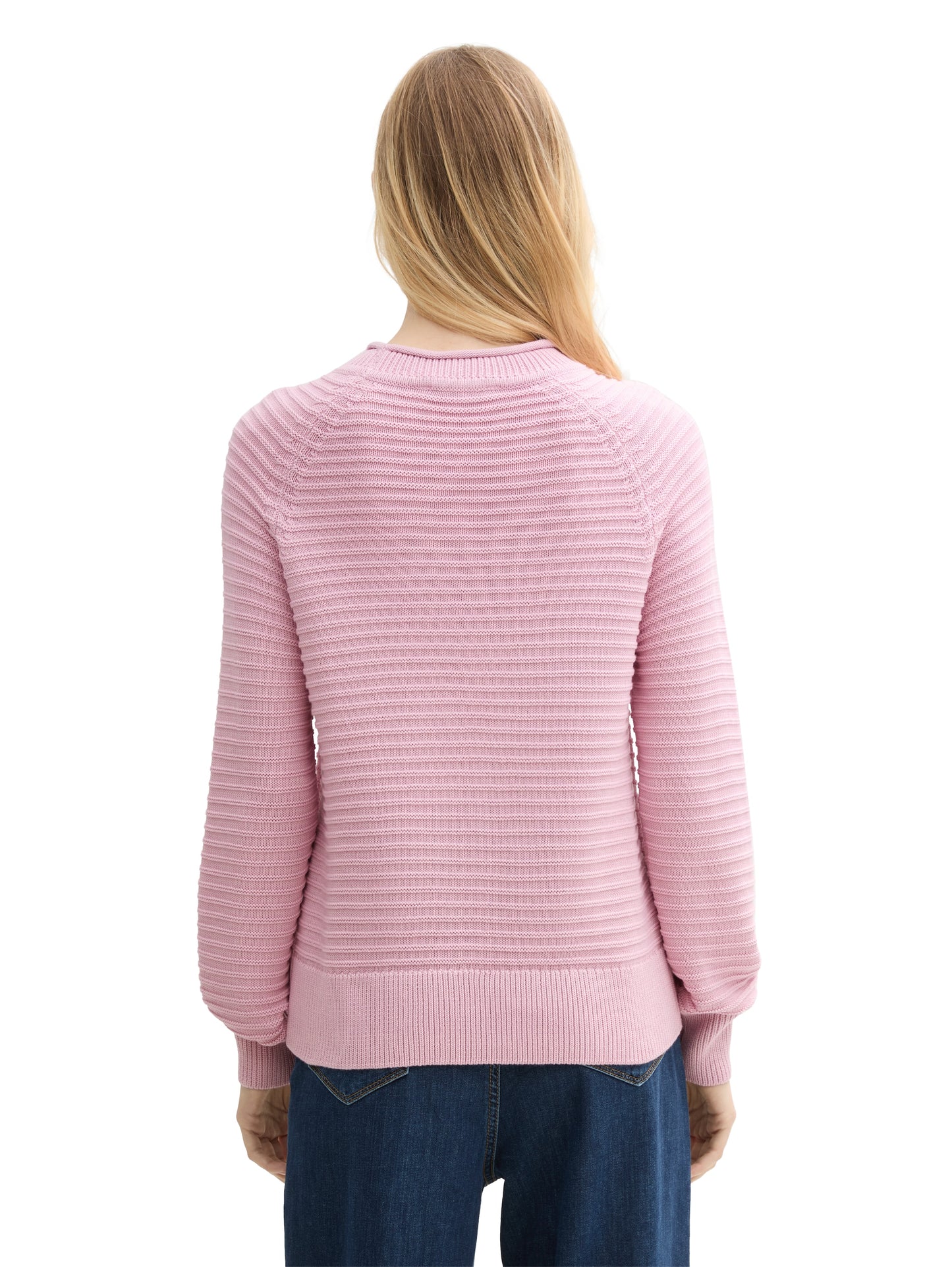 Strickpullover mit Struktur