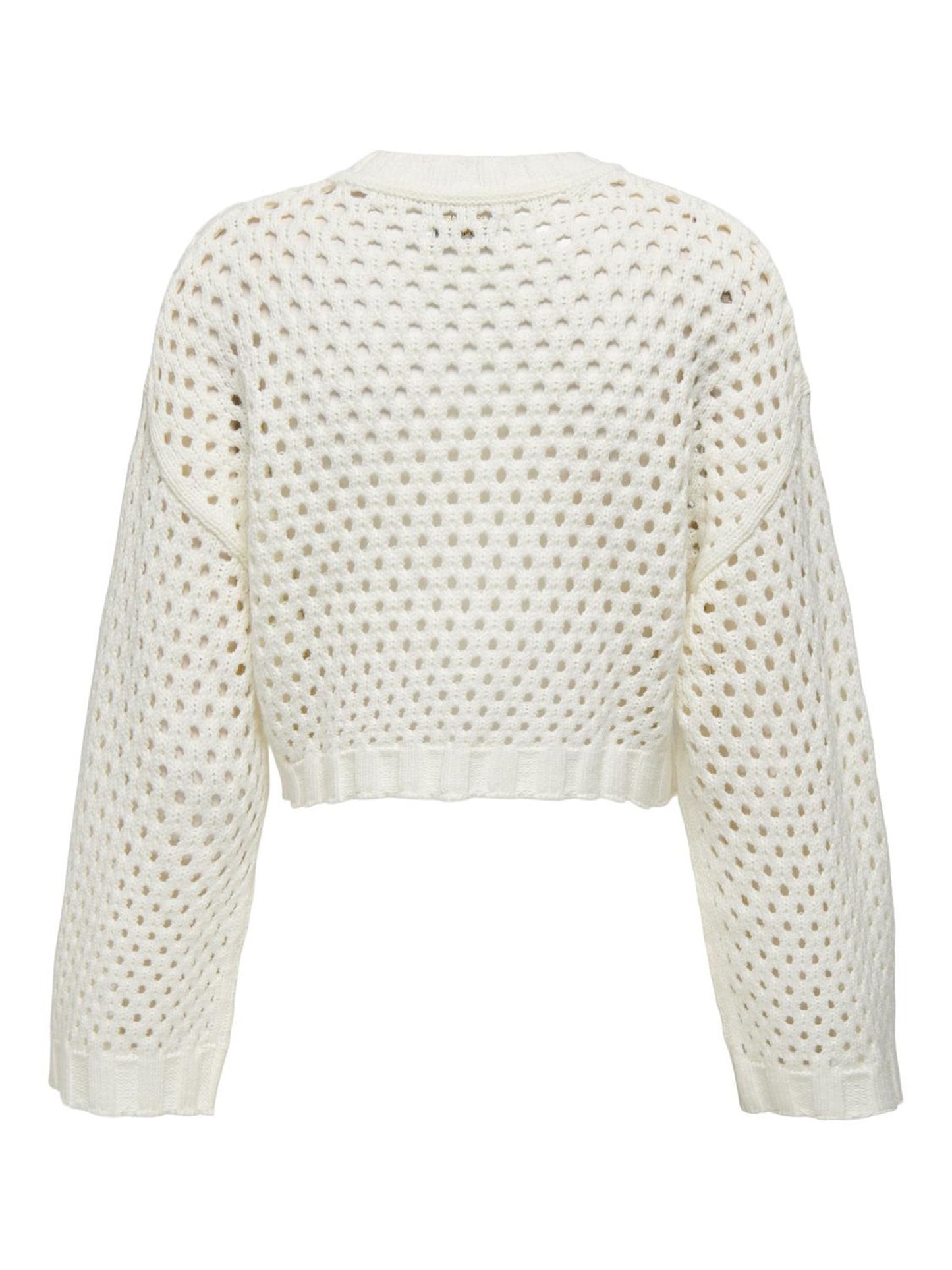 ONLSMILLA SHORT PULLOVER L/S KNT NOOS