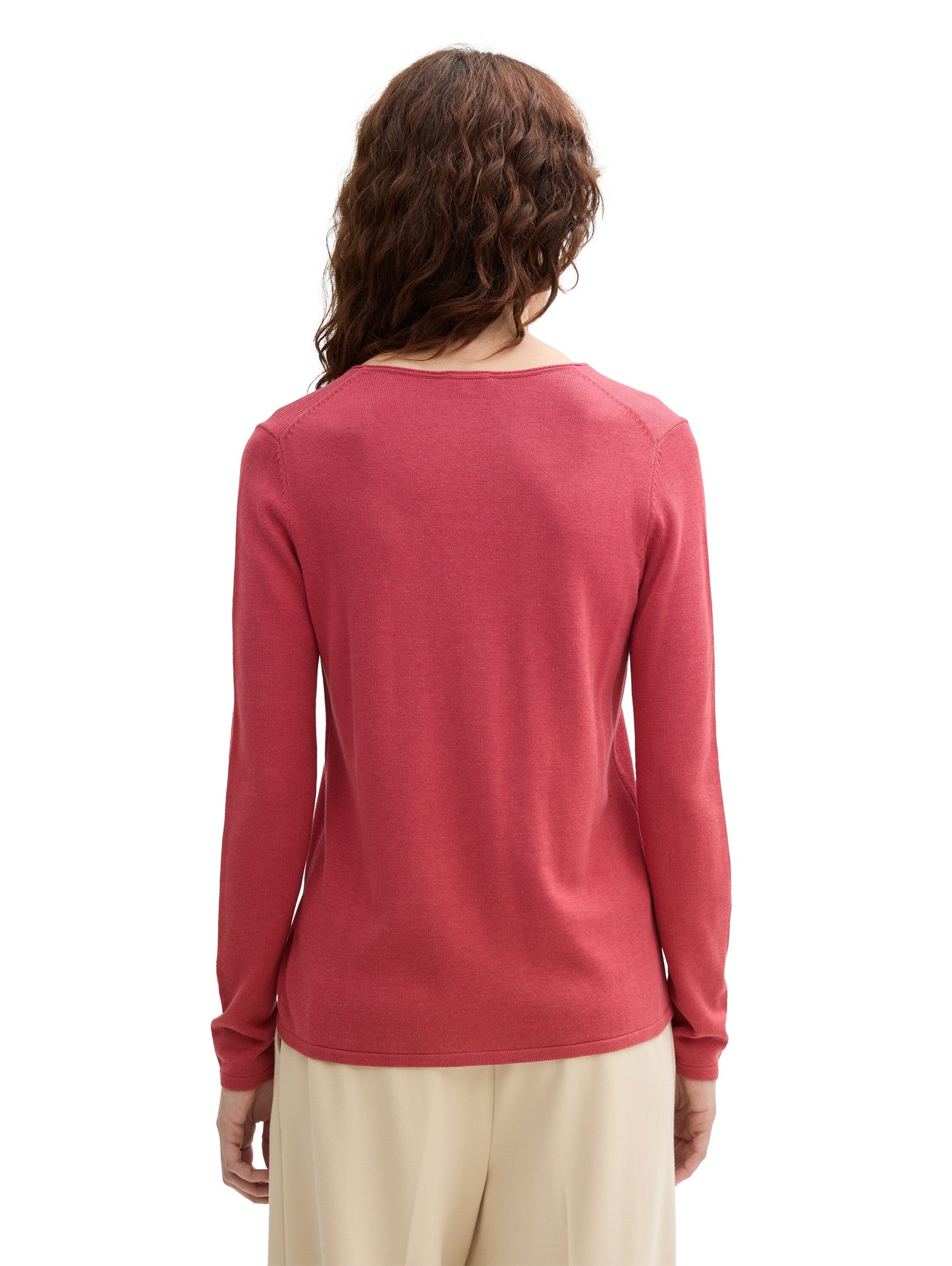 Pullover mit V-Ausschnitt
