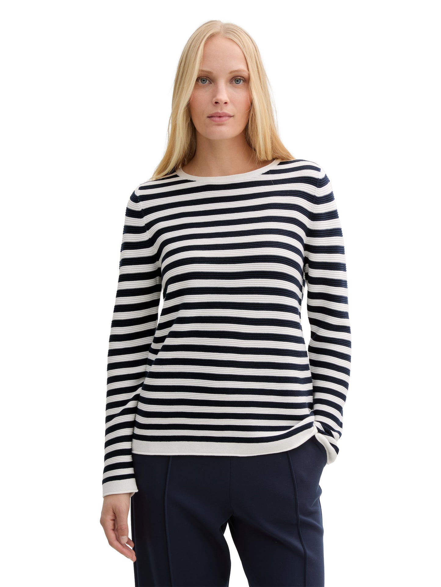 Strickpullover mit Bio-Baumwolle