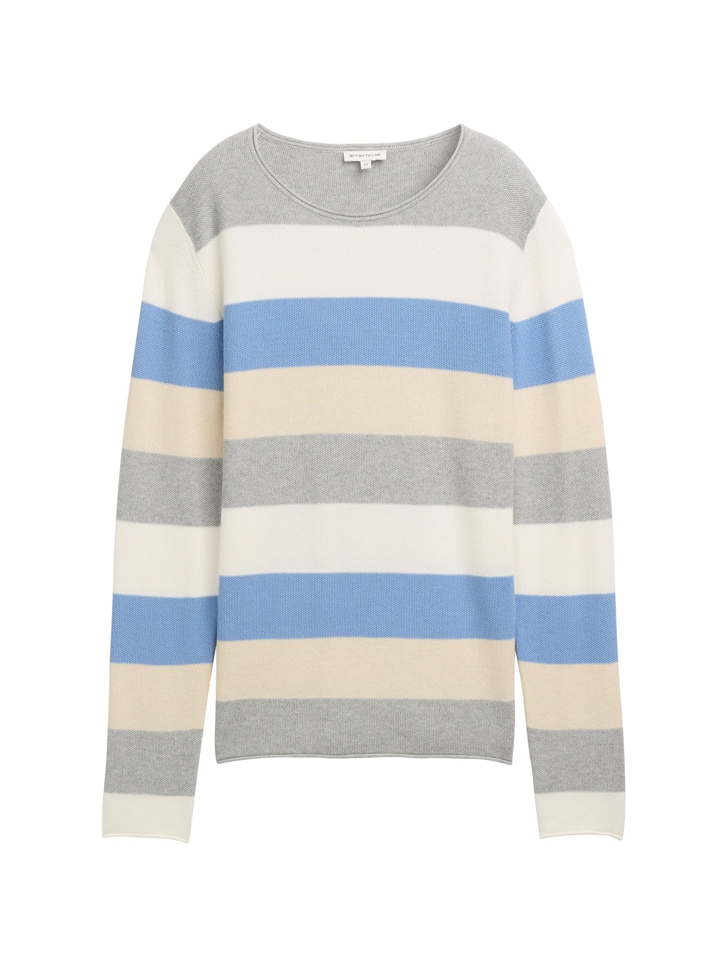 Gestreifter Strickpullover