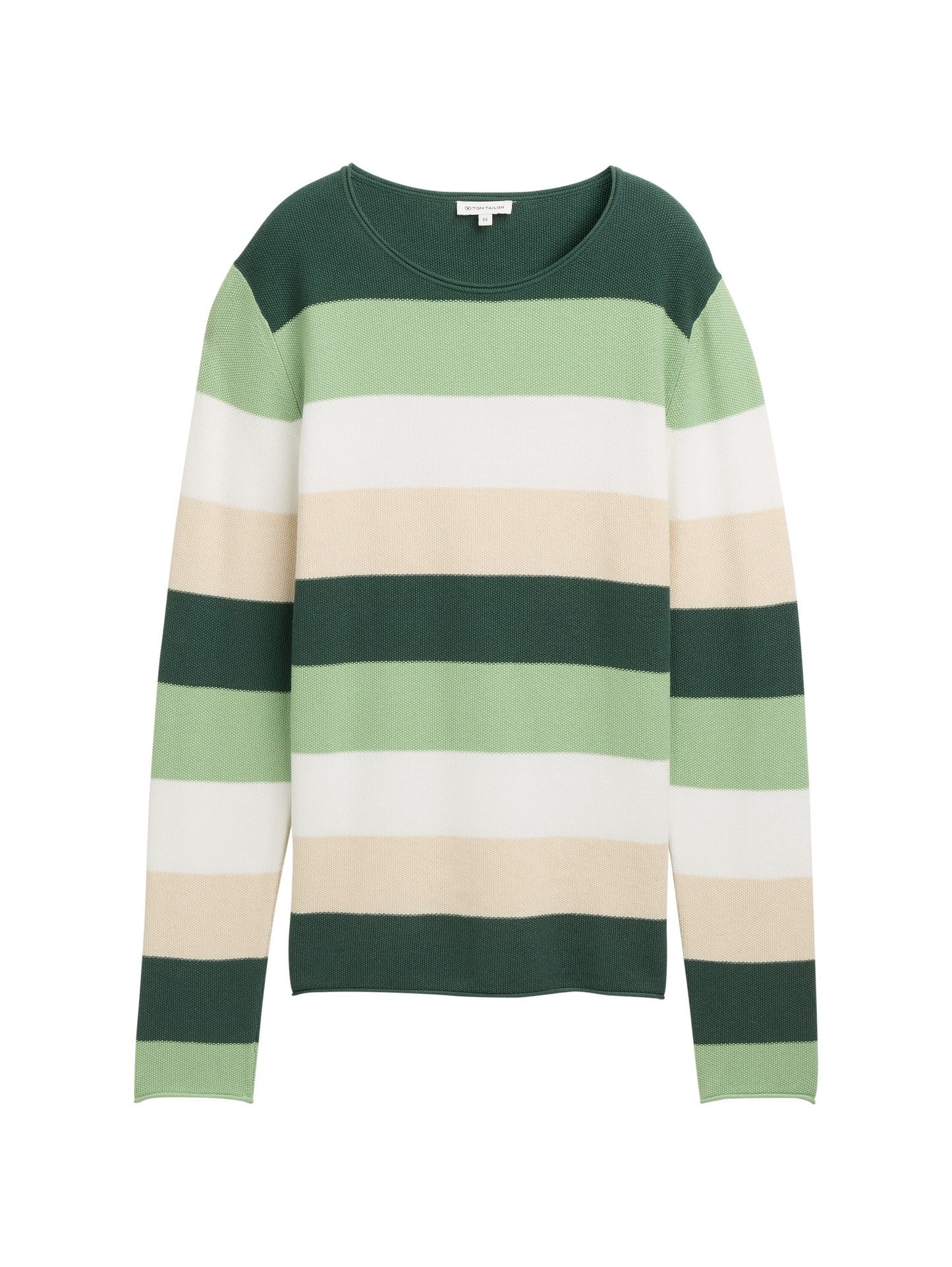 Gestreifter Strickpullover