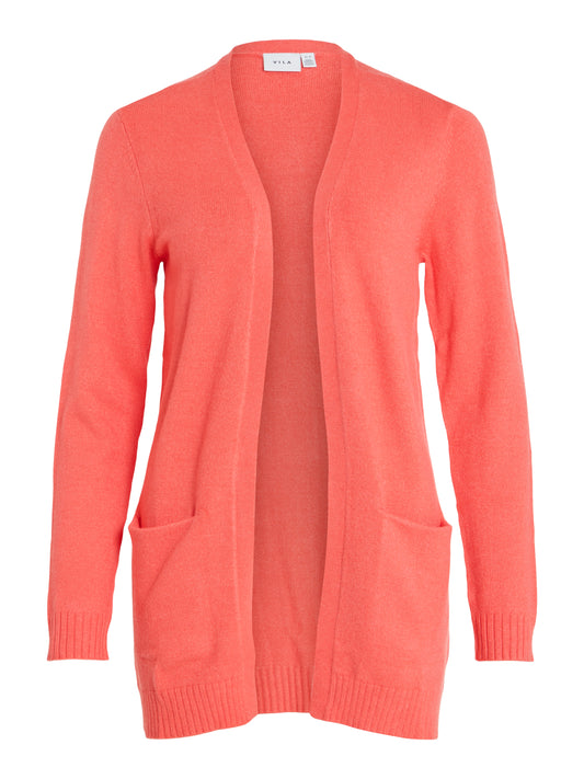 VIRIL OPEN L/S KNIT CARDIGAN - NOOS