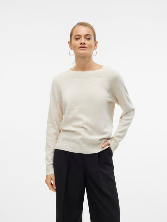 VMDOFFY LS O-NECK BLOUSE GA NOOS