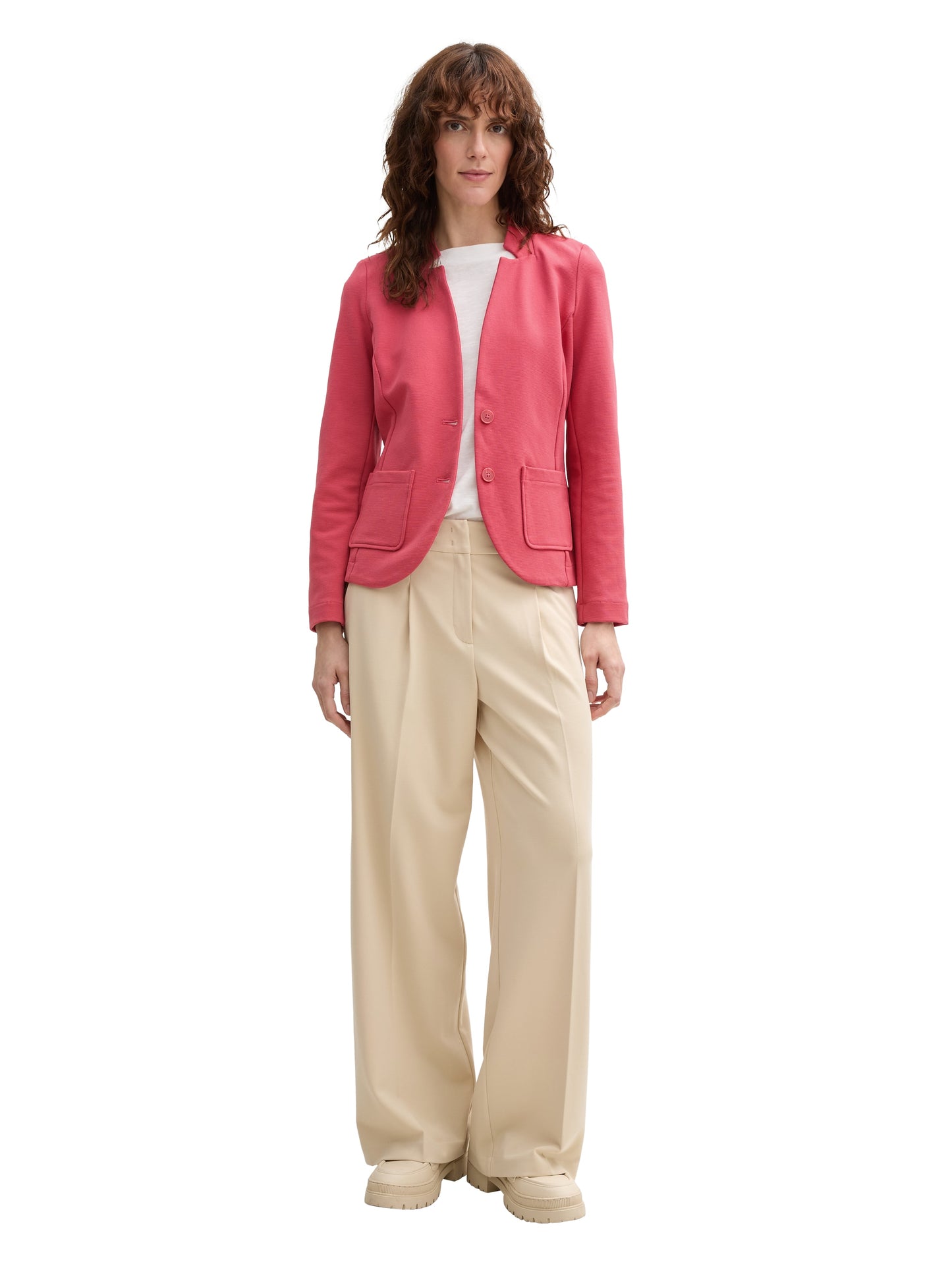 Blazer mit Ottoman Struktur