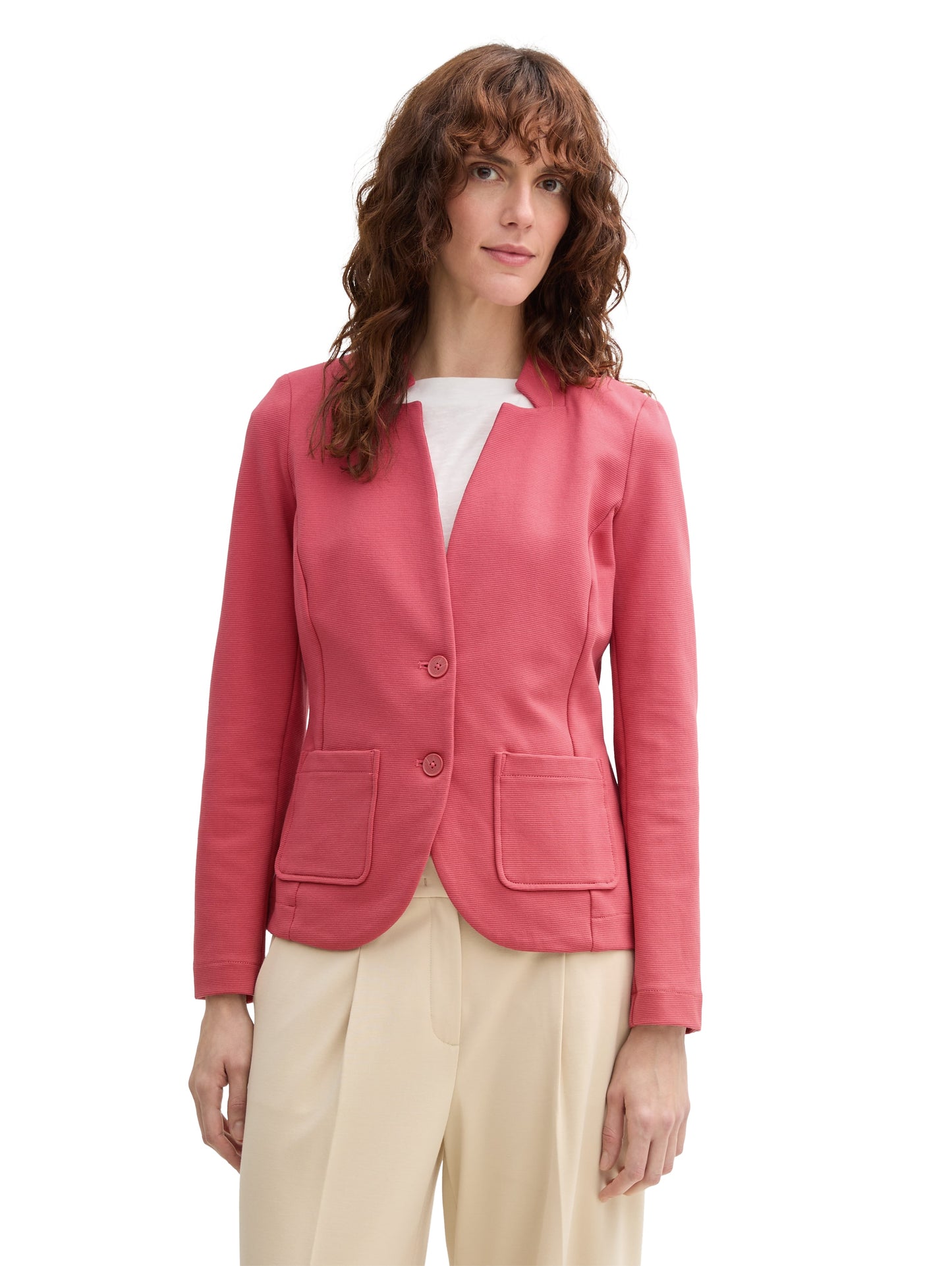 Blazer mit Ottoman Struktur