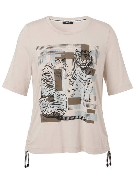 T-Shirt Rundhals 1/2 Arm Motiv