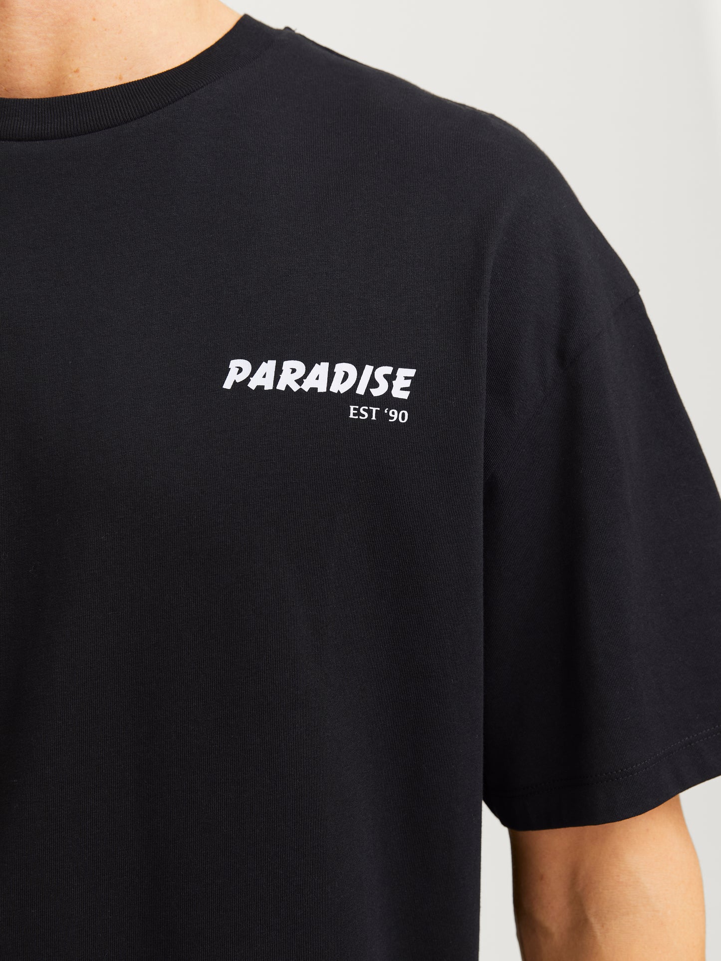 JJCHARGE PRINTED TEE SS CREW NECK LN