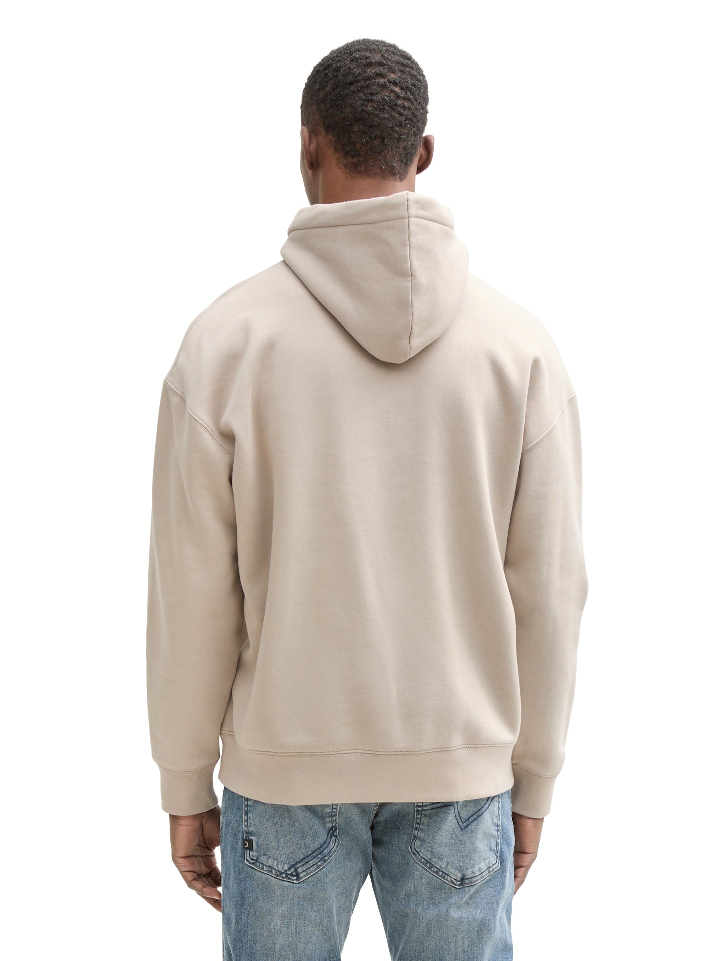 Relaxed Hoodie Sweatshirt mit Logo Print