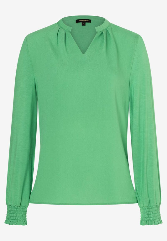 Blusenshirt  soft warm green  Frühjahrs-Kollektion