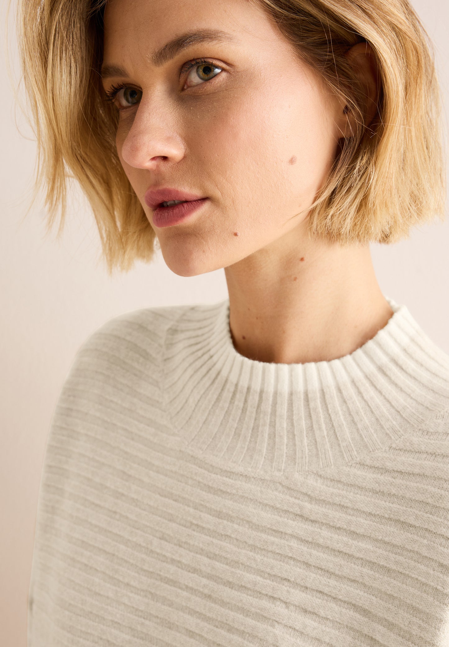 Strukturmix Pullover