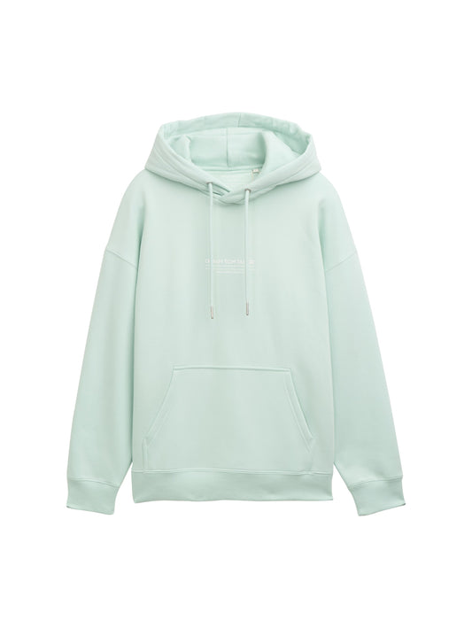 Relaxed Hoodie Sweatshirt mit Logo Print