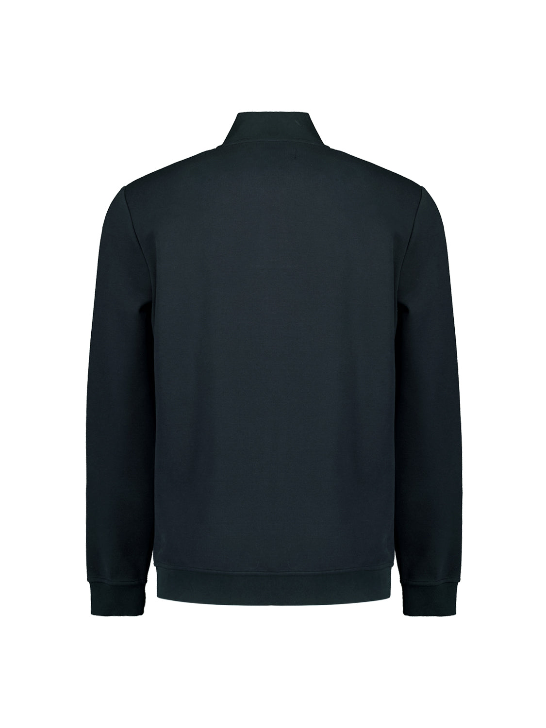 Sweater Full Zipper Pique Bomber