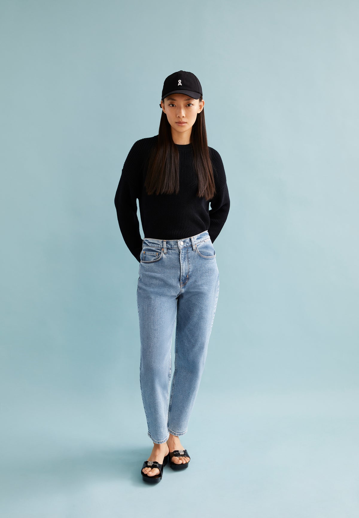 MAIRAA HIGH WAIST MOM JEANS