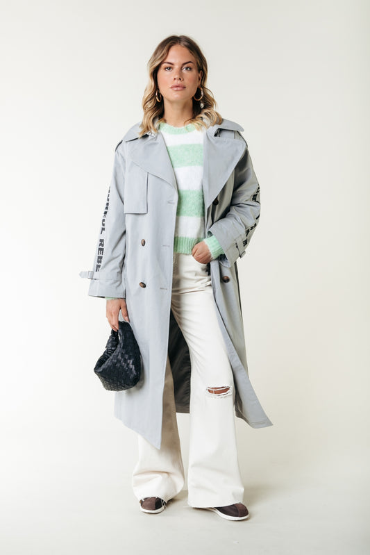 Kaia Branded Trenchcoat