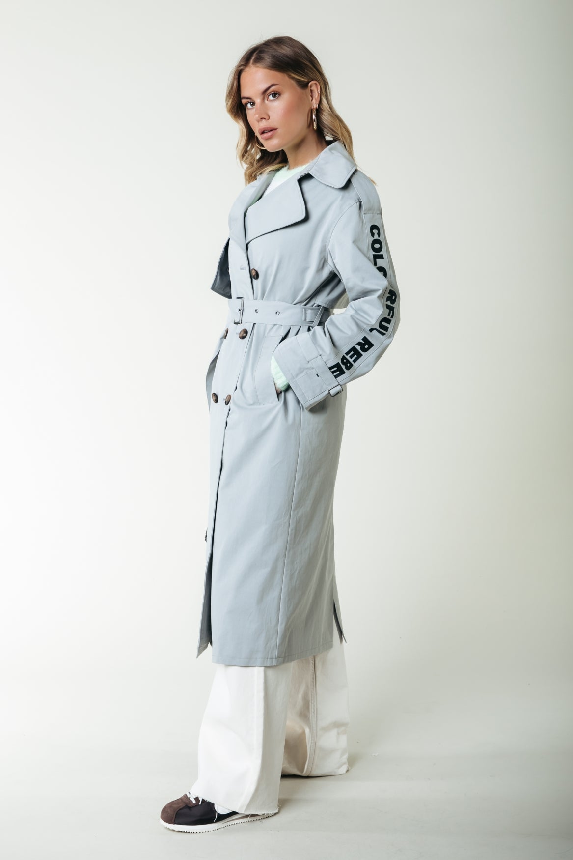 Kaia Branded Trenchcoat
