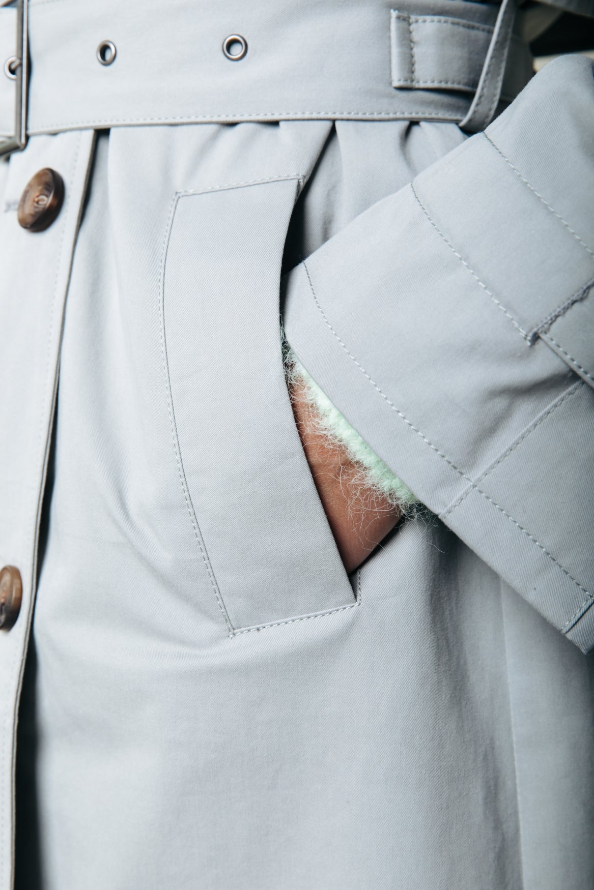 Kaia Branded Trenchcoat