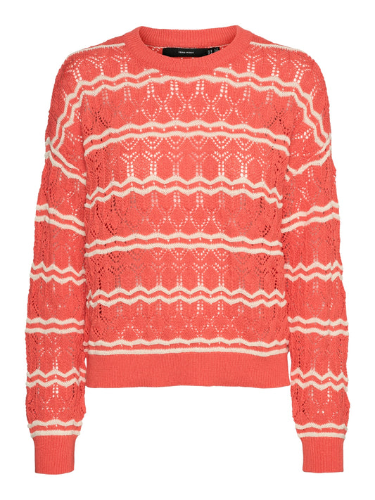 VMBELLA LS O-NECK PULLOVER GA BOO