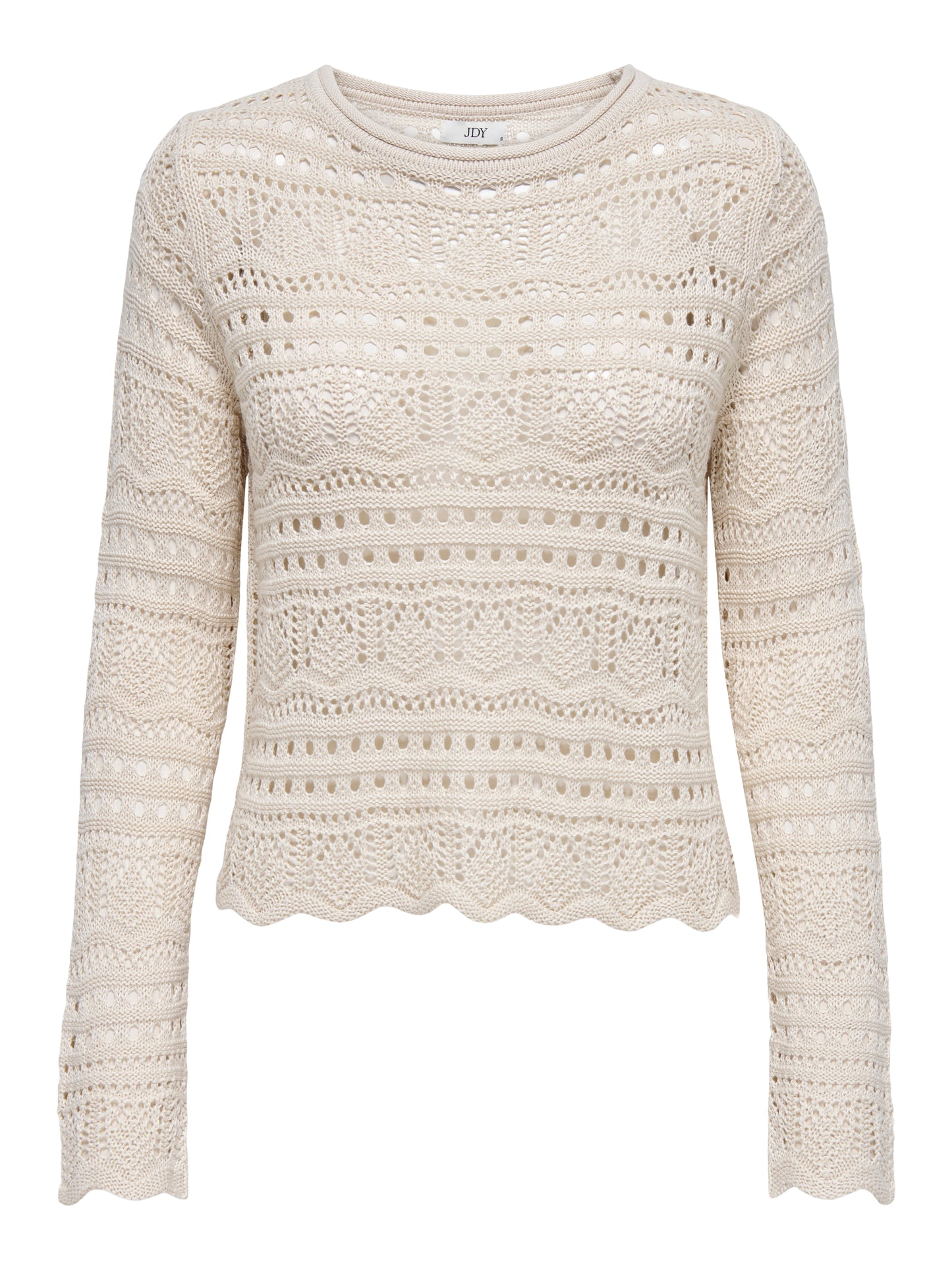 JDYSUN LAY L/S BOATNECK PULLOV. KNT NOOS