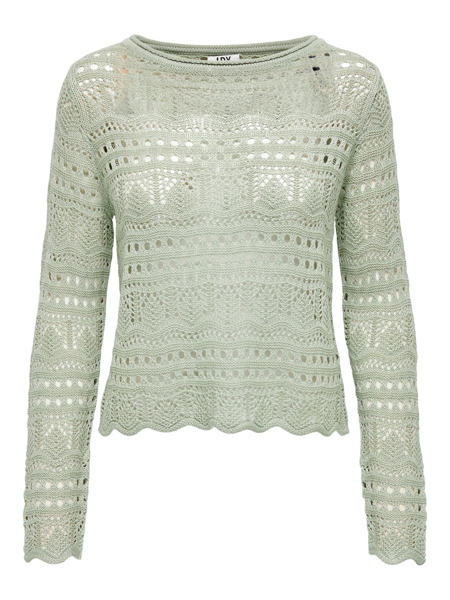 JDYSUN LAY L/S BOATNECK PULLOV. KNT NOOS