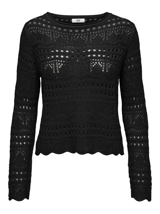 JDYSUN LAY L/S BOATNECK PULLOV. KNT NOOS
