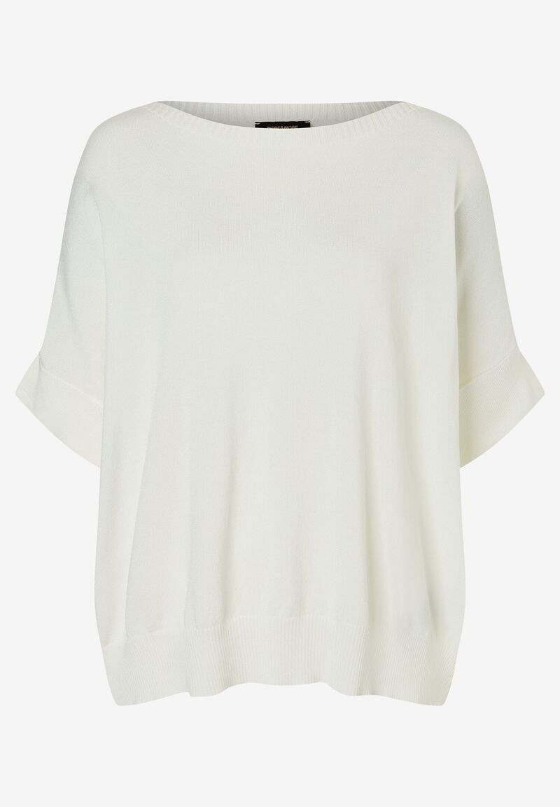 weiter Pullover  ecru  Frühjahrs-Kollektion