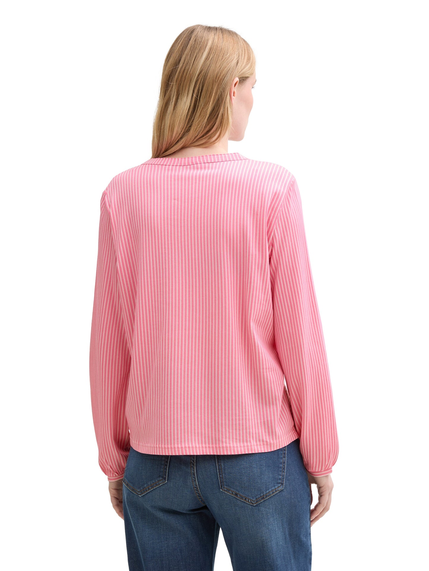 Bluse mit Streifenmuster