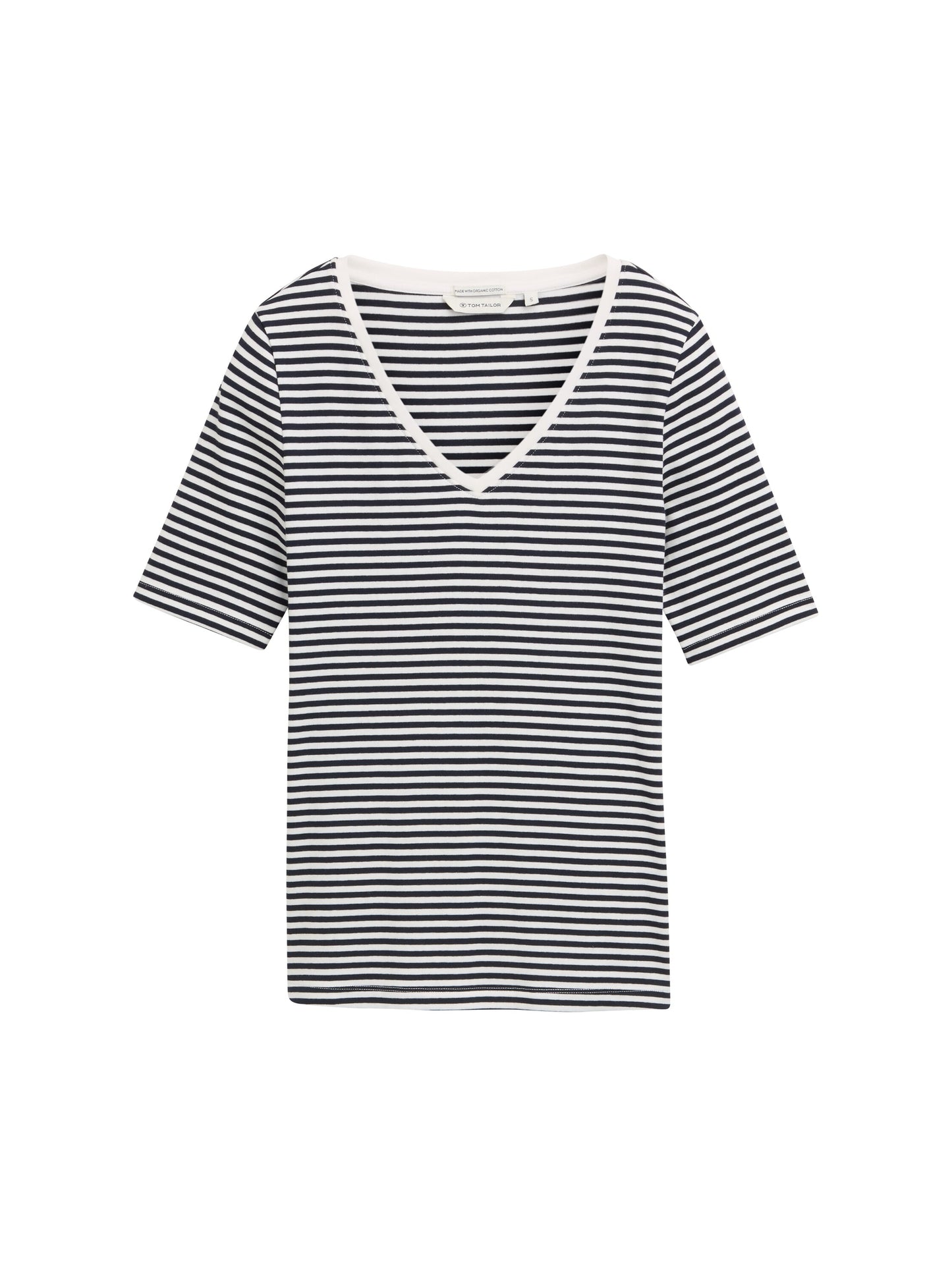 T-Shirt mit V-Ausschnitt
