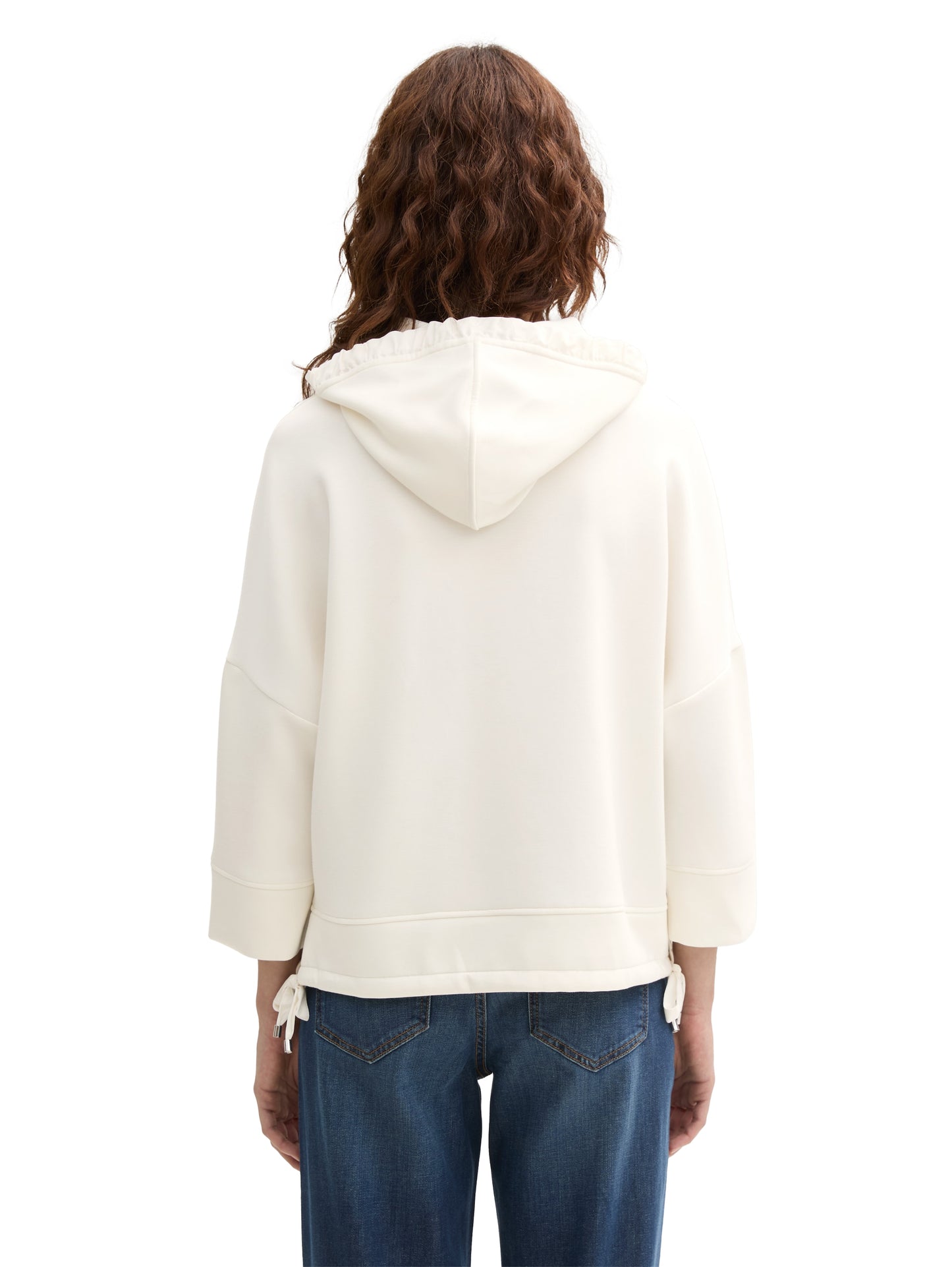 Hoodie Sweatshirt aus Scuba