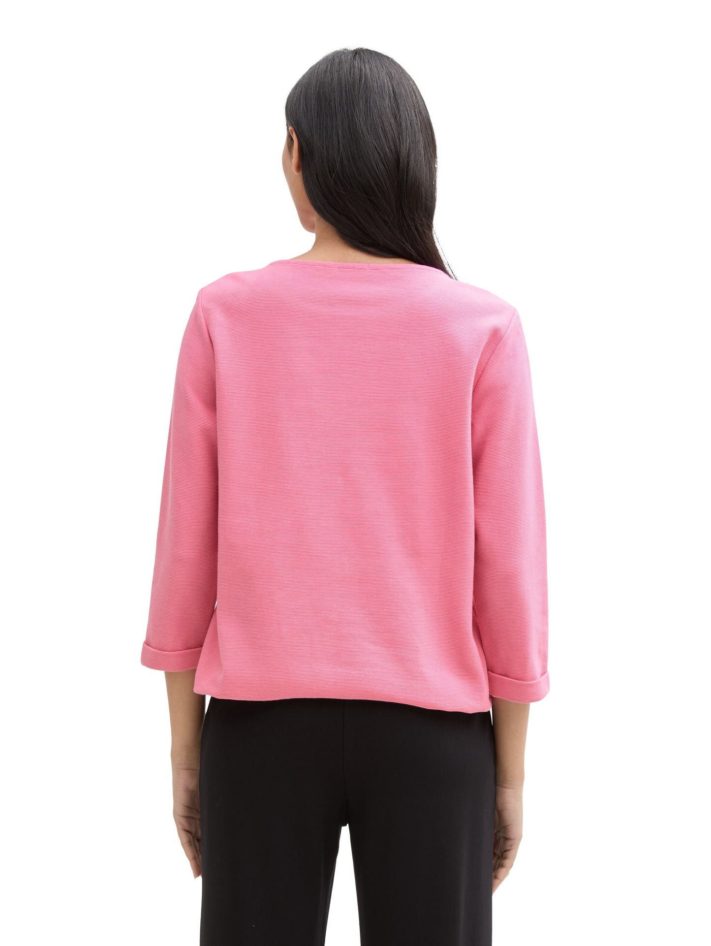 Langarmshirt mit Knopf-Details
