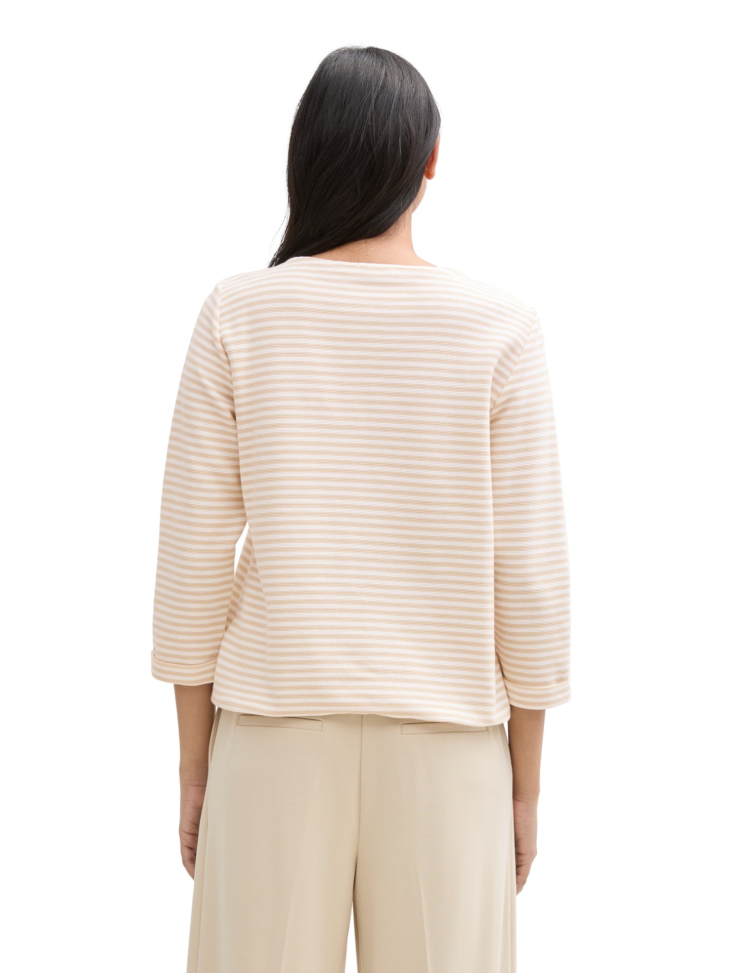 Langarmshirt mit Knopf-Details