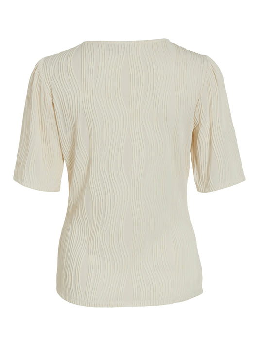 VINIRA O-NECK PUFF 2/4 TOP/R