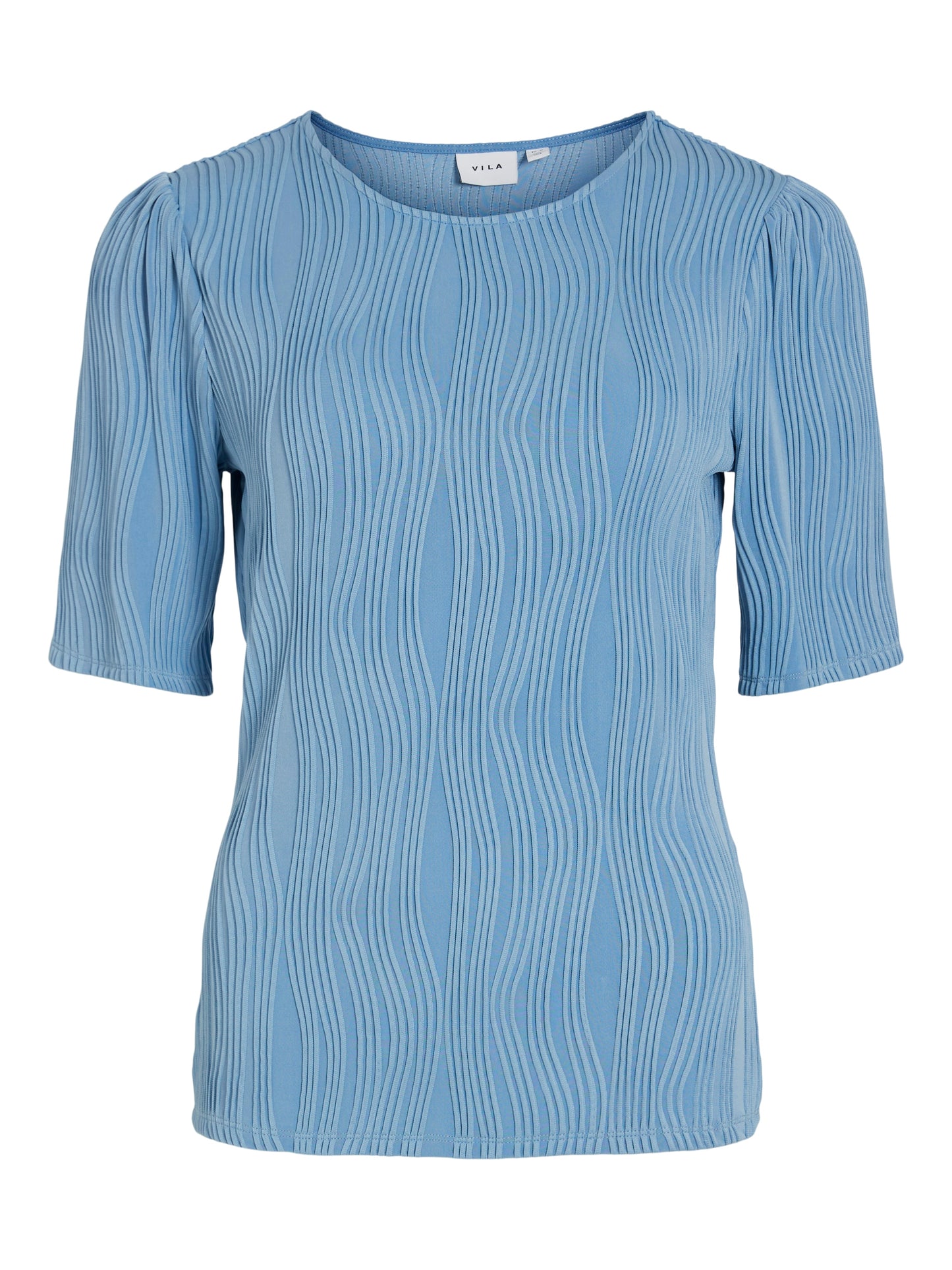 VINIRA O-NECK PUFF 2/4 TOP/R
