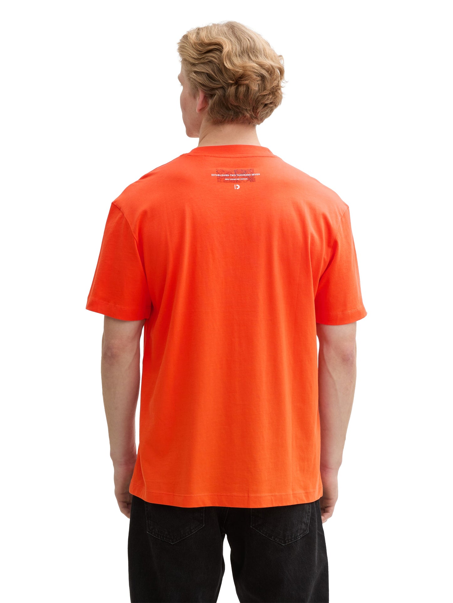 Relaxed Fit T-Shirt mit Rücken-Print