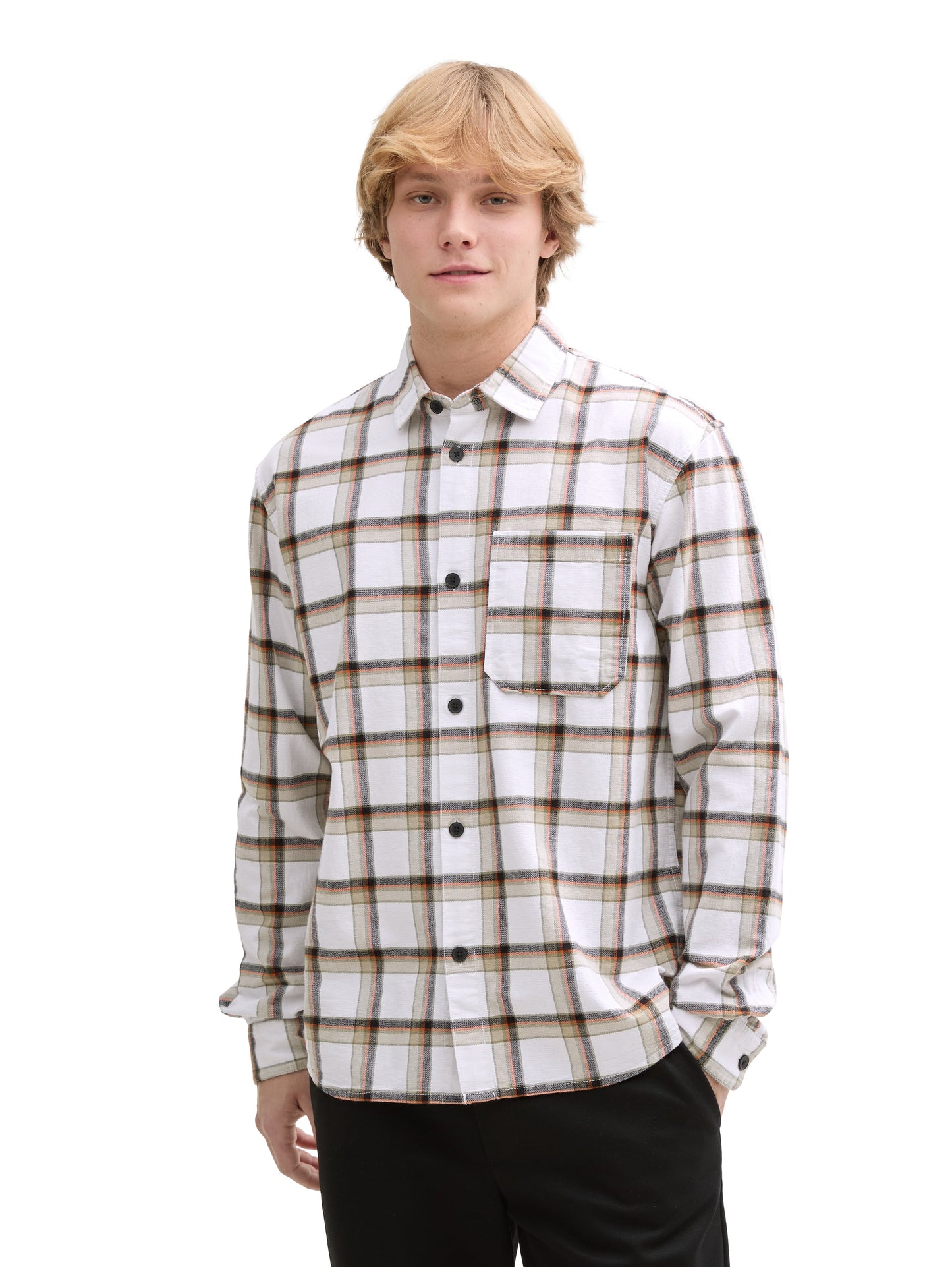 Relaxed Fit Hemd mit Karomuster