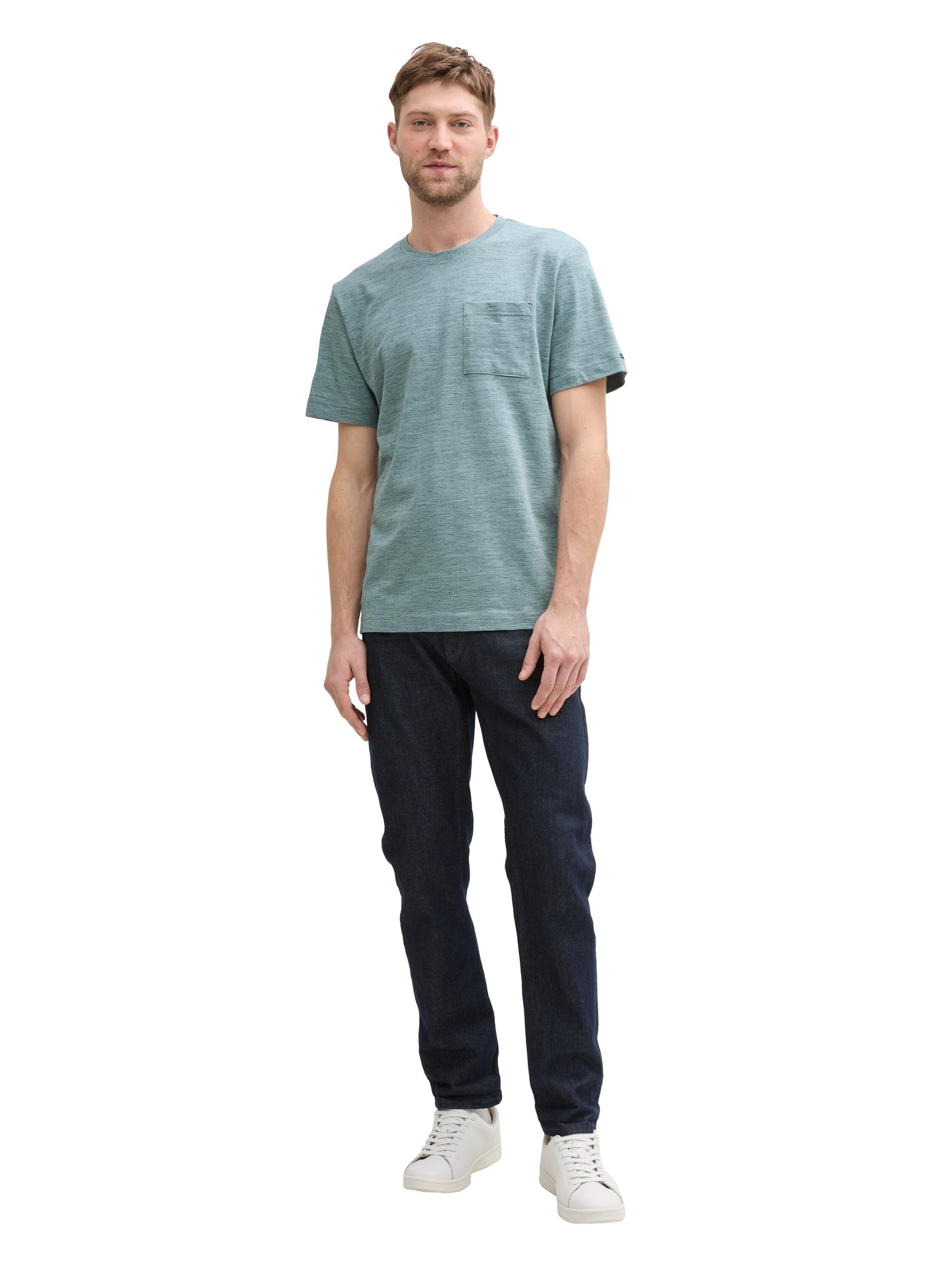 T-Shirt mit Brusttasche