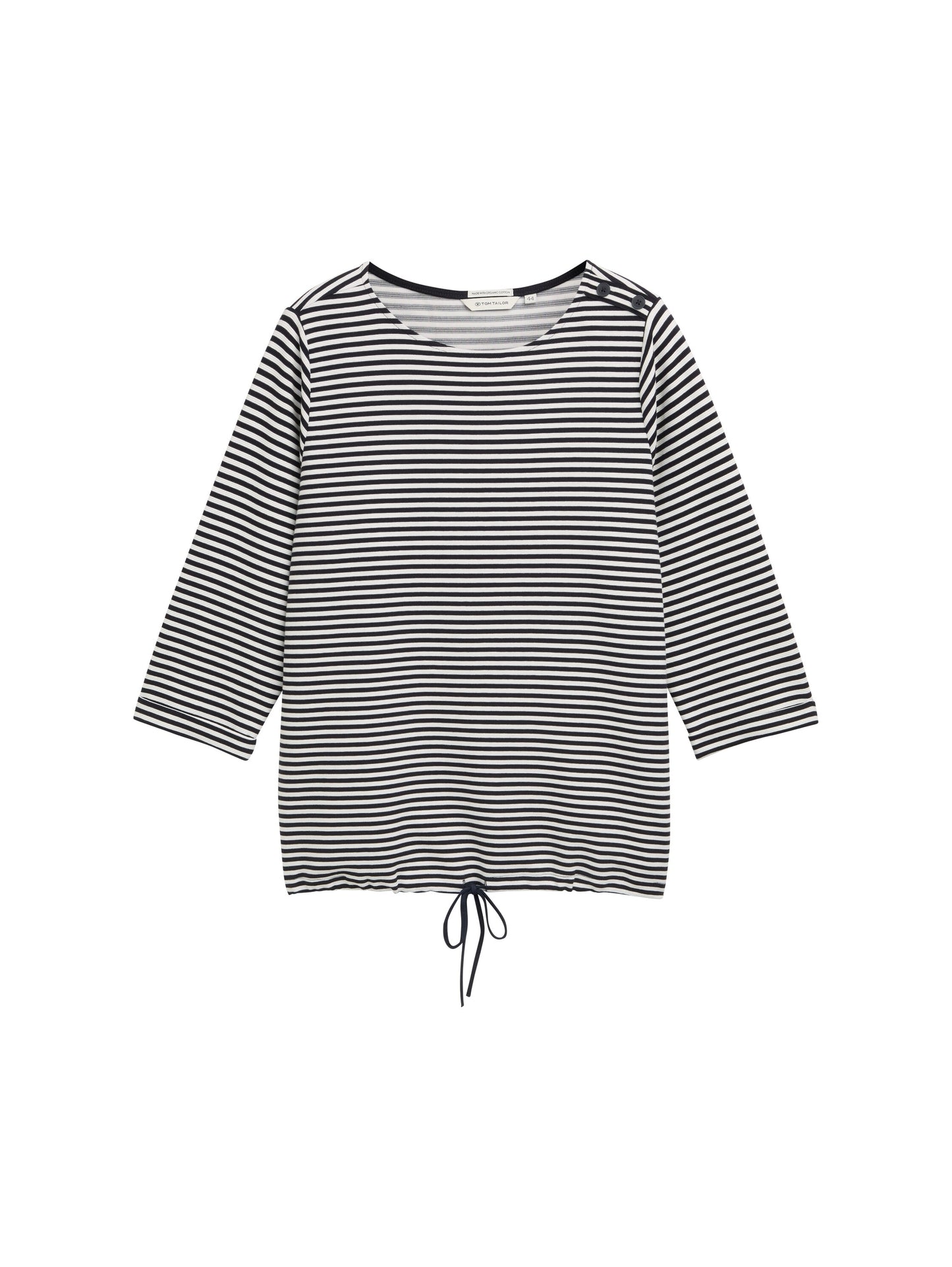 Plus Size - Langarmshirt mit Knopf-Details