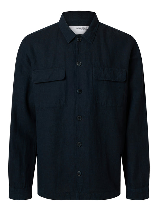SLH-LEROY SUN OVERSHIRT LS NOOS