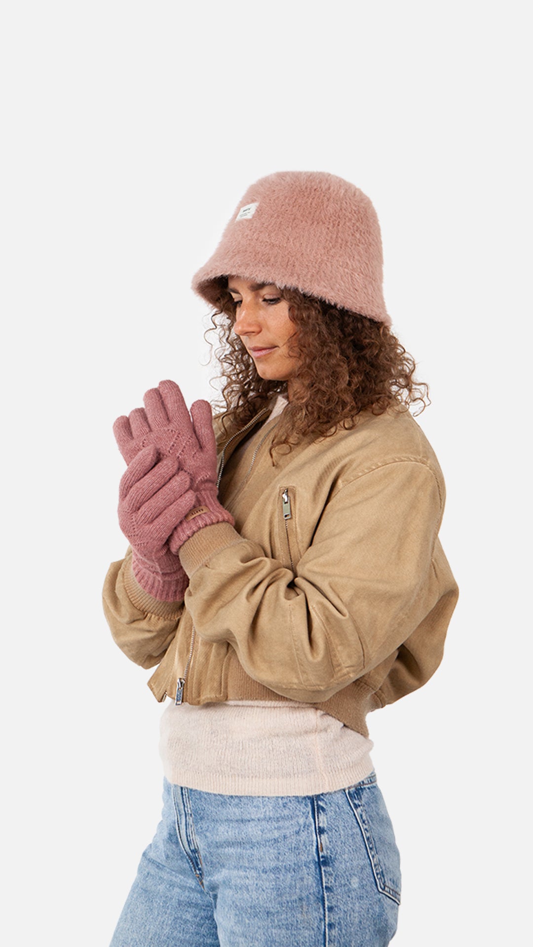 Bridgey Gloves, morganite