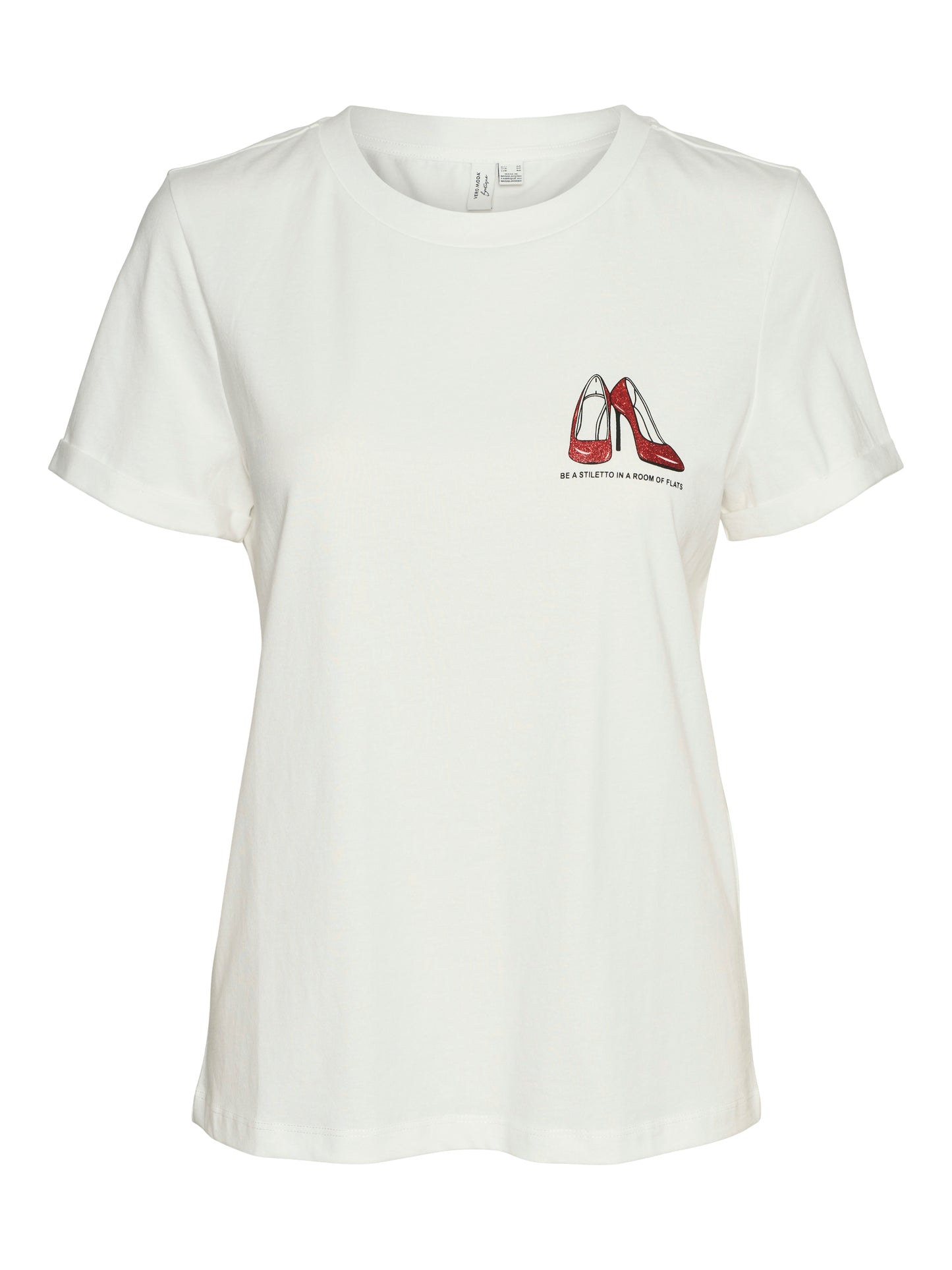 VMVILLA S/S O-NECK T-SHIRT JRS BTQ GA