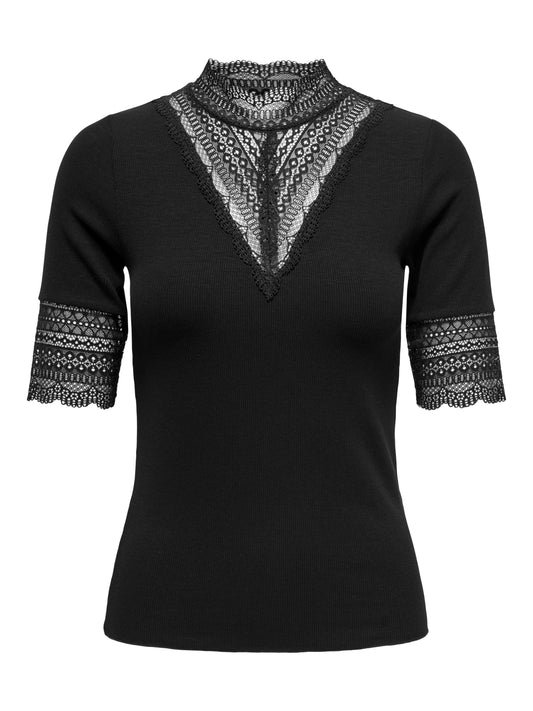 ONLTILDE HIGHNECK S/S TOP JRS NOOS