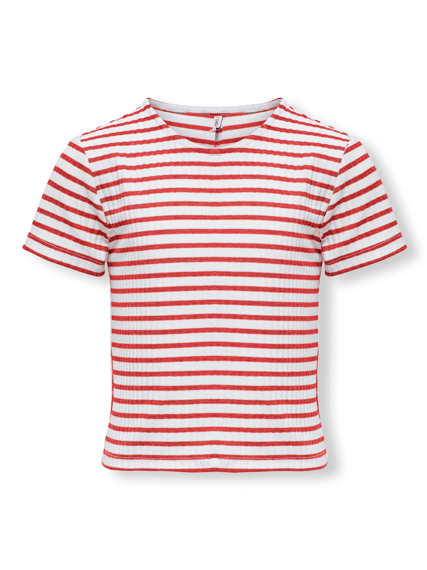 KOGNELLA STRIPED S/S O-NECK TOP JRS NOOS