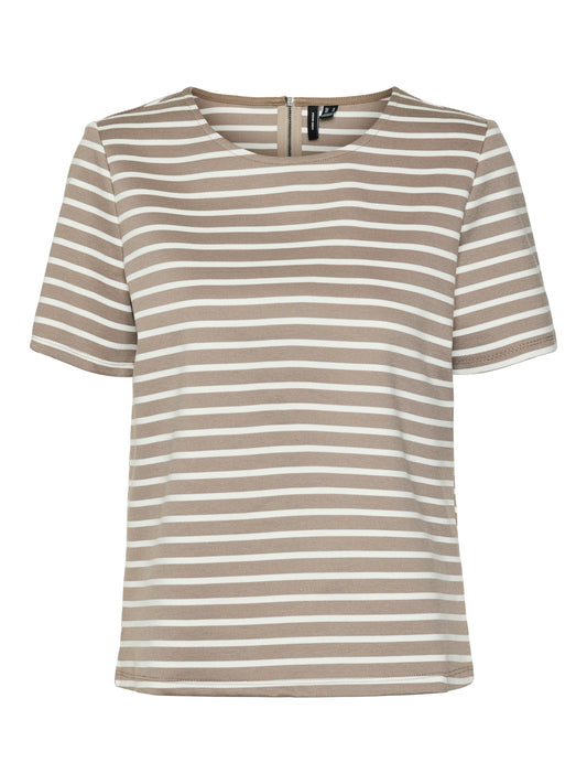 VMABBY SS ZIP TOP JRS NOOS