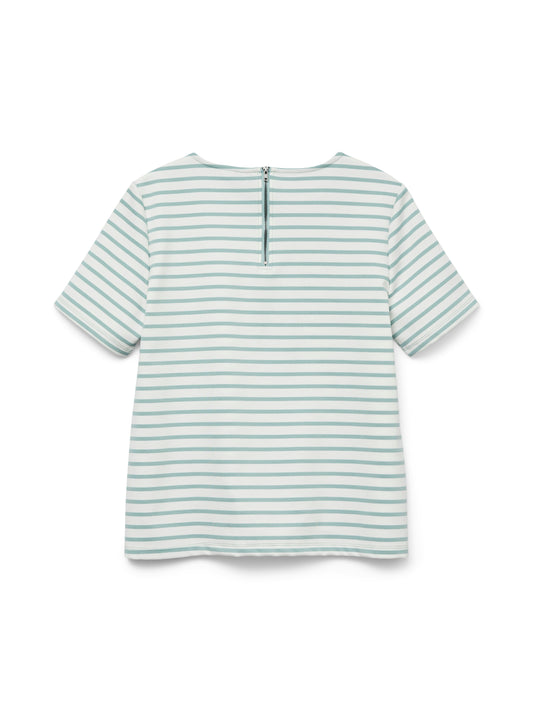 VMABBY SS ZIP TOP JRS NOOS